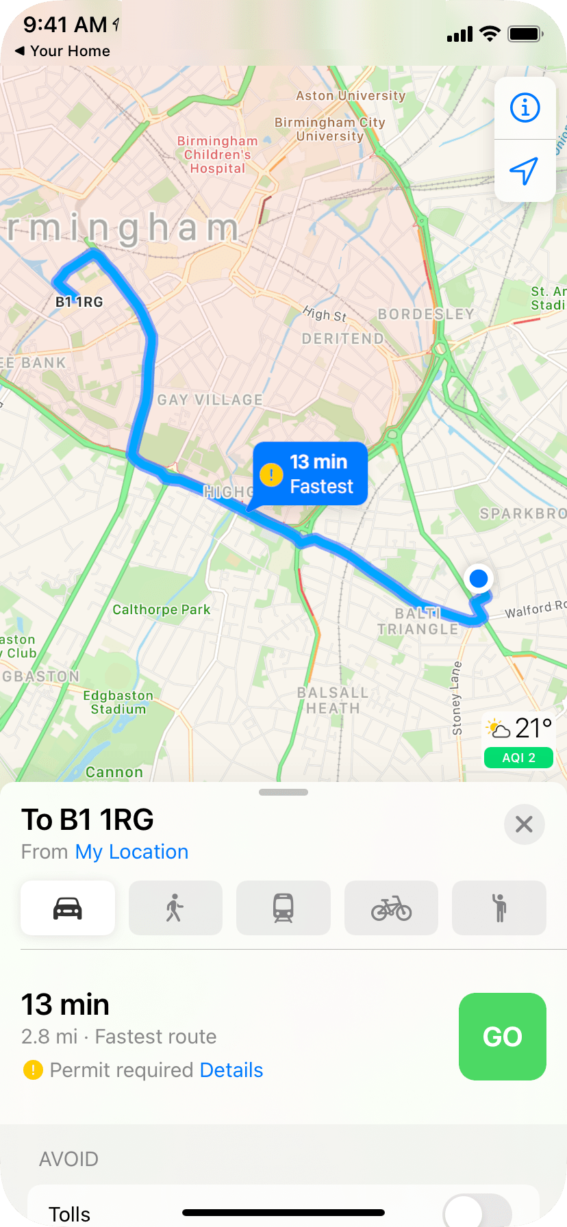 Know your way to the next home